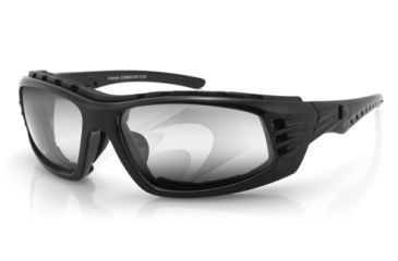 Image of Bobster Chamber Sunglass, Gloss Blk, Anti-fog Clear Anti-reflective ECBR001CR