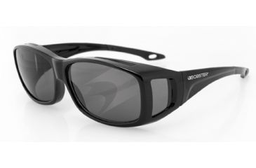 Image of Bobster Condor 2 Small OTG Sunglass, Gloss Blk, Anti-fog Smoked ECDS002