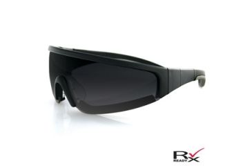 Image of Bobster Prowler Military Eyewear, Black Frame, ANSI Z87, Ballistic BW8001