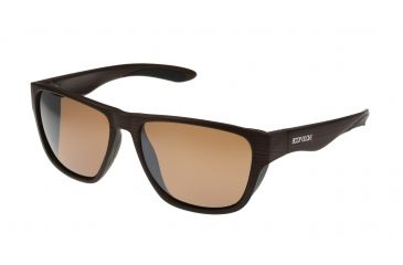 Image of Body Glove Brosef Sunglasses, Brown Demi Frame, Silver Flash Lens, 10236073.QTM