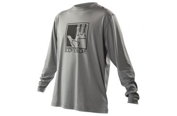 Image of Body Glove Loose Rashguard M L/a Gry Md 14181-GREY-M