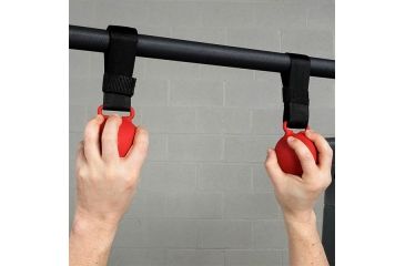 Image of Body Solid Cannonball Grips 3″, Red SR-CB