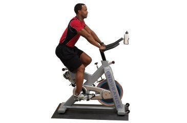 Image of Body Solid Endurance Indoor Exercise Bike, Silver ESB250