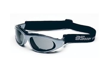 Image of Body Specs Bi Focal Prescription BSG 2 Black, Red, Purple, Chrome Silvere Goggles / Sunglasses, Frame Color Chrome Silver Body Specs BSG2 Frame