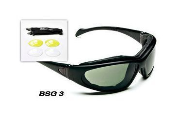 Image of Body Specs BSG-3 Interchangeable Lens Sunglasses/ Goggles w/ 3 Lens Set