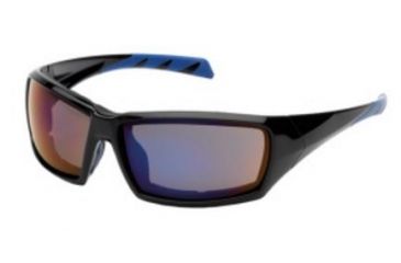 Image of Body Specs BSS-96 Single Vision Prescription Sunglasses, Black Frame, BSS-96 BLACK FRAME.13SV