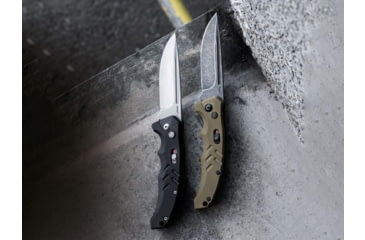 Image of Boker 01BO483 Intention II Folding Drop Point Plain D2 Steel Blade Brown G10 Ha