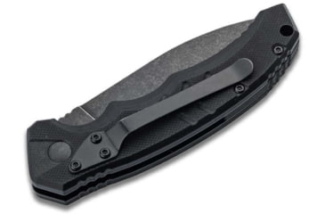 Image of Boker 01BO796 Intention II 3.35 Folding Dagger Plain D2 Steel Blade Black G10