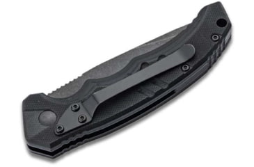 Image of Boker USA Intention II Tanto Automatic Folding Knife, 3.07in, D2 Steel Black Tanto Blade, Black G10 Handle, 01BO797