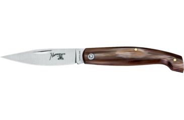 Image of Boker 564/17 Nuragus Pattada M/Co Fixed Blade Knife, 2.95in, 420C, Stainless Steel, 564/17