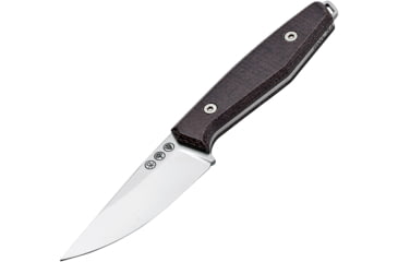 Image of Boker AK1 Fixed Blade Knife, 3 satin finish RWL-34 steel blade, Brown micarta handle, 122502