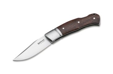 Image of Boker Boxer Desert Ironwood 3in Folding Knife, N690, Desert Ironwood, Brown, 111025