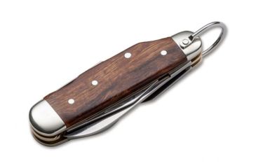 Image of Boker Camp Classic Gold Folding Blade Knife, 2.6in, 4034, Silver, Uncoated, Brown, 114051