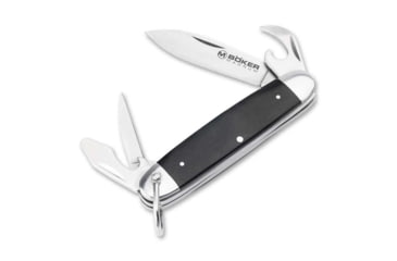 Image of Boker Magnum Classic Pocket Knife, 3.75in Closed, 2.56in, 440 SS, Rosewood Handle, 01MB334