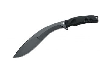 Image of Boker Extreme Tac Kukri Fixed Blade Knife, 9.3in, N690, Forprene, Black, FX-9CM04T