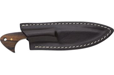 Image of Boker Fox Hossom Jimmy Fixed Blade Knife, 2.75in, N690Co, Brown Leather, FX-603