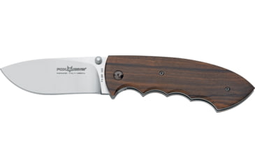 Image of Boker Fox Kommer Hunter Folding Knife, 3.34in, N690Co, Ziricote Wood, FX-BR322