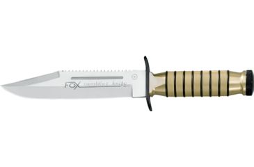 Image of Boker Fox Rambler Knife Inox Fixed Blade Knife, 7.28in, 440A, Brown, 699