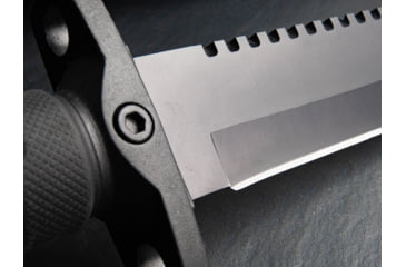 Image of Boker John Jay Survival Knife, 8.07in, Black 7Cr17MoV Blade, Black FRN Handle, Boxed, 02SC004