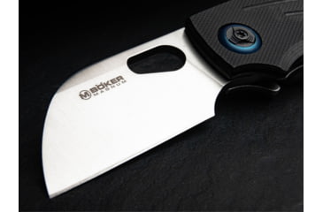 Image of Boker Lil Lambfoot Folding Knife, 2.05in, Satin 8Cr13MoV Blade, Black G10 Handle, Boxed, 01SC081