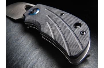 Image of Boker Lil Lambfoot Folding Knife, 2.05in, Satin 8Cr13MoV Blade, Black G10 Handle, Boxed, 01SC081