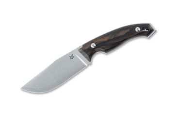 Image of Boker Octopus Vulgaris Ziricote Fixed Blade Knife, 4.5in, VG-10, Ziricote Wood, Brown, FX-510W