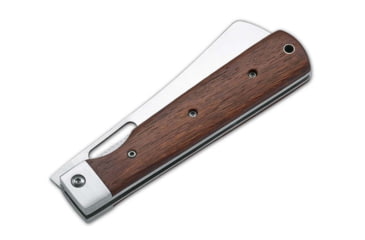 Image of Boker Magnum Outdoor Cuisine III Folding Knife, 5.5in Closed, 4.75in, 7Cr17MoV, Brown Tulip Wood Handle, 01MB432