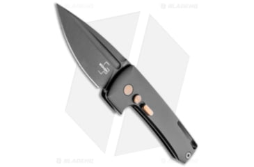 Image of Boker Plus Harlock Automatic Folding Knife, 2.05in, 154CM, Drop Point Blade, Steel Black Handle, Black/Black, One Size, BHQ-139169