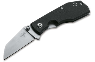 Image of Boker Plus Joule Folding Knife, 2.44in, D2, G10, Stainless Steel Black Handle, 01BO316