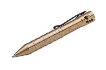 Image of Boker USA Plus K.I.D. Tactical Pen, Cal .50, Brass, Gold, 09BO063