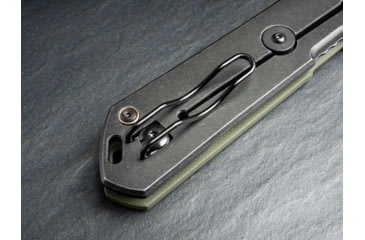 Image of Boker Plus Kihon Assisted Opening Folding Knife, 3.34in, D2, Harpoon Blade, G10 OD Green Handle, 01BO164