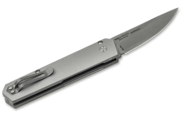 Image of Boker Plus Kwaiken Compact Automatic Folding Knife, 3.07in, 154CM, Aluminum Silver Handle, 01BO253