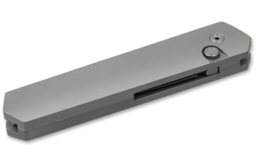 Image of Boker Plus Kwaiken Compact Automatic Folding Knife, 3.07in, 154CM, Aluminum Silver Handle, 01BO253