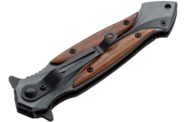 Image of Boker Plus Magnum Starfighter XL Folding Knife, 3.74in, 440A, Aluminum, Cocobolo Wood Brown Handle, 06RY069