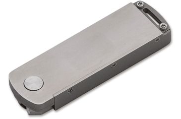 Image of Boker Plus Rocket Folding Knives Darriel Caston, 1.7in, 9Cr13CoMoV, Straight Edge, Titanium, Grey, 01BO264