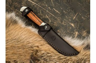 Image of Boker RangerS Nicker Cocobolo Fixed Blade Knife, 4.3in, N690, Cocobolo Wood, Uncoated, Brown, 121517