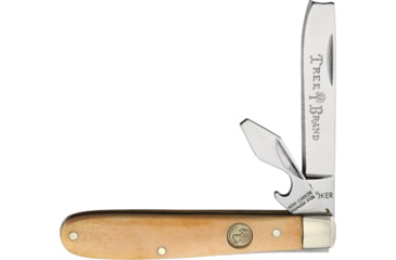 Image of Boker Razor Jack Orange Folding Knife, 3in Closed, Mirror Stainless Razor Blade, Orange Smooth Bone Handle, BK110715