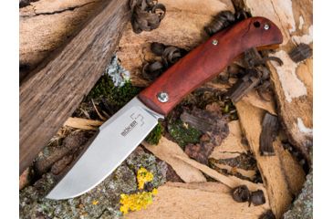 Image of Boker Slack Vg-10 Cocobolo Fixed Blade Knife, 3.2in, VG-10, Slipjoint, Uncoated, Brown, 01BO069