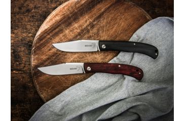 Image of Boker Slack Vg-10 Cocobolo Fixed Blade Knife, 3.2in, VG-10, Slipjoint, Uncoated, Brown, 01BO069