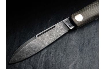 Image of Boker Solingen Barlow Prime EDC Folding Knife, 2.72in, Carbon Steel, Micarta Green Handle, 115942