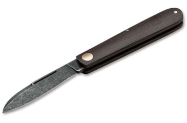 Image of Boker Solingen Barlow Prime EDC Folding Knife, 2.72in, Carbon Steel, Micarta Green Handle, 115942
