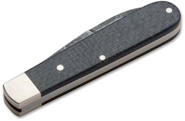 Image of Boker Solingen Barlow Prime Jute Folding Knife, 2.76in, O1, Micarta Black Handle, 114942