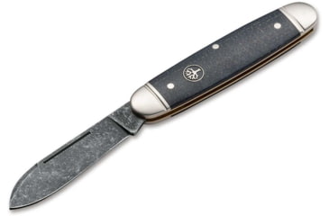Image of Boker Solingen Club Jute Folding Knife, 2.83in, O1, Micarta Black Handle, 114909
