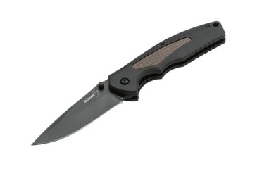 Image of Boker Spring Assisted Iii Vg10 Folding Knife, 3.5in, VG-10, FRN, Synthetic, Spring Assisted, Black, 01BO502