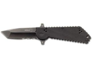 Image of Boker TK112, G10 Handle, Black Tanto ComboEdge, Clam Pack, NO B-TK112