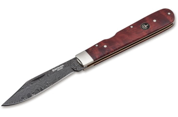 Image of Boker USA Annual Damascus 2020 Knife, Red, Small, 1132020DAM
