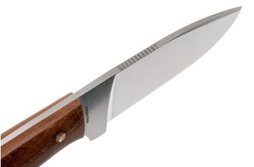 Image of Boker USA Arbolito Dano G 4In Fixed Blade Knife,Guayacan Ebony w/Argentinean Leather Sheath 02BA325G
