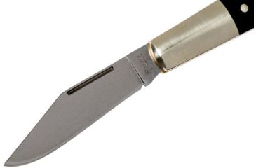 Image of Boker USA Boker Barlow Folding Pocket Knife,2.6in 440C Steel Blade,Grenadill Wood Black Handle, 100501