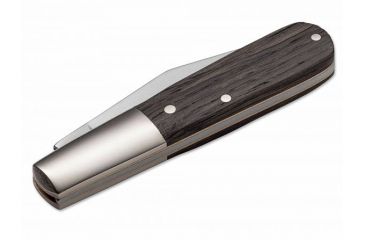 Image of Boker USA Boker Barlow Folding Pocket Knife,2.6in 440C Steel Blade,Grenadill Wood Black Handle 100501