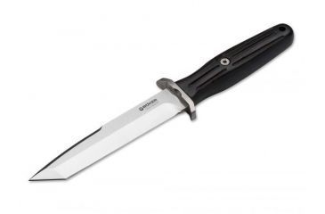 Image of Boker USA Boker Special Run Applegate-Fairbairn Tanto Ebony Fixed Blade Knife,5.9in 154CM Steel Blade,Ebony Brown Handle 120643
